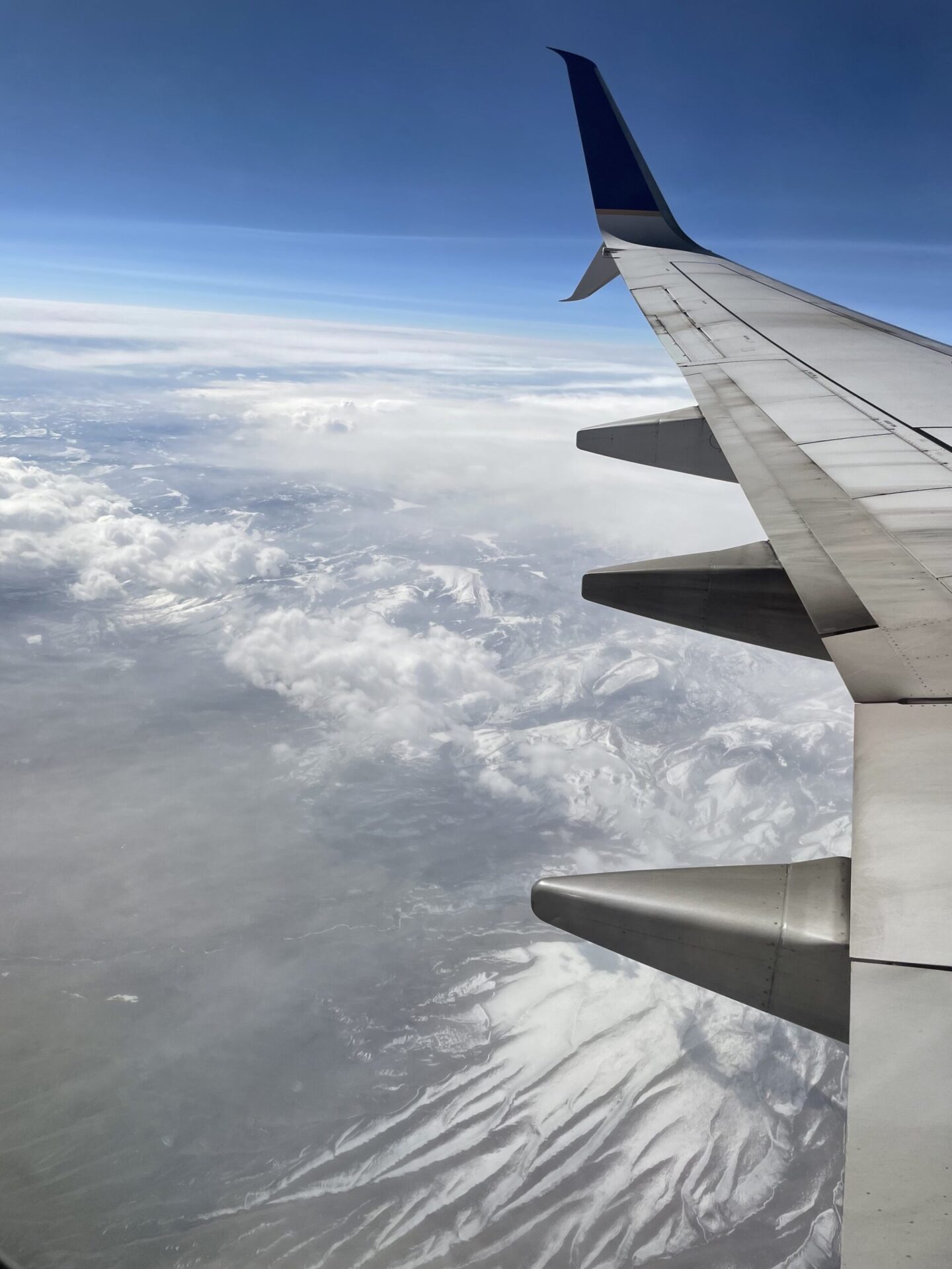 View from the wing