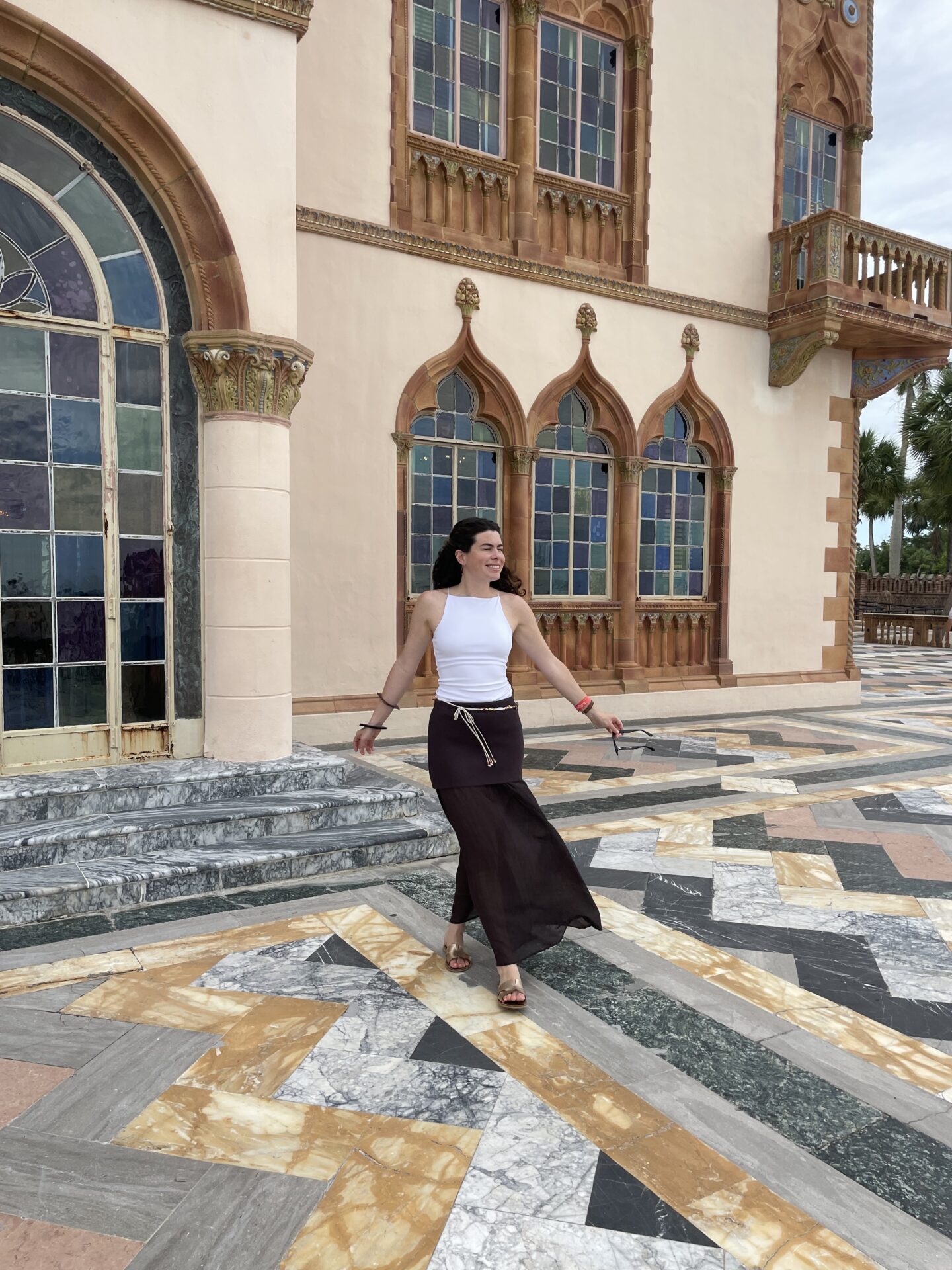 Natalie traveling